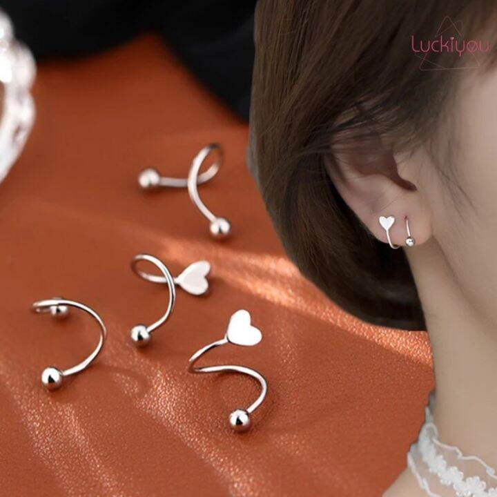 Simple earring store tops