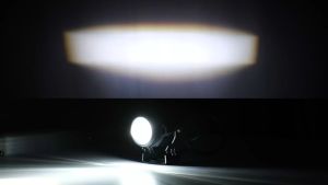 LAMPU TEMBAK SOROT LASER LED R8 9NINE LUMINOUS