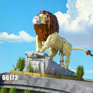 Jie Star | Boys Lion King Simba Forest Animal Building Toy Set