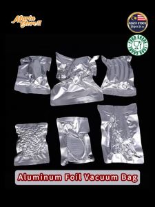 Aluminum Foil Vacuum Bag High Temperature Cooking Aluminium Food Bag Beg Kerajang Aluminum 铝箔袋