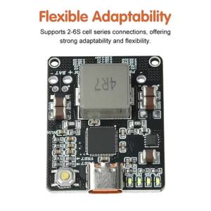 Mô-đun Sạc/xả Pin Lithium IP2369 45W Hỗ Trợ Sạc Nhanh Type-C PD Cho Pin Li-ion/LiFePO4 2S~6S Tích Hợp BMS