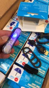 Đèn Hậu Xe Đạp 5 Bóng Led Hatsu AS1010 - Đèn Led Nháy Tín Hiệu Gắn Xe Đạp Dùng Cảnh Báo An Toàn Trong Đêm Nhiều Chế Độ