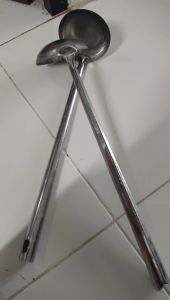 CENTONG BAKSO BESAR /IRUS BAKSO STAINLESS BAHAN TEBAL DAN KUAT 1 PCS