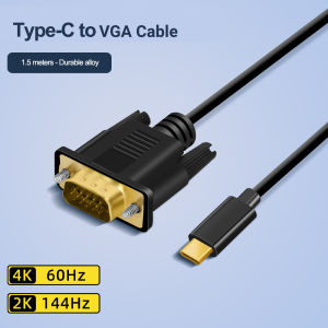 Type C USB C to DVI adapter cable 1080P USB Type C 3.1 to VGA Adapter Video Monitor Cable For HDTV Projector Laptop Monitor
