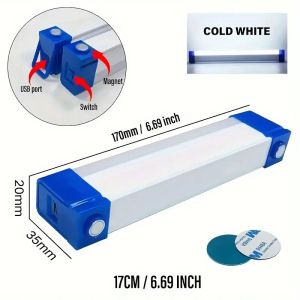 XIWANGFire | LED Bar light Rechargeable Tube Camping Lamp Magnetic Suspension Portable Light Bulb for Emergency Night Market Outdoor Lighting
