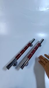 paket 4buah gagang tarikan handle pintu rumah dan fullset lock body kunci untuk pintu depan daun pintu 2 model kupu tarung