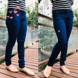 LADIES SKINNY DENIM LONG PANTS.SKINNY JEANS.DENIM SKINNY.LONG SKINNY PANT.