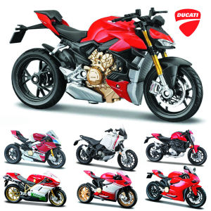 Maisto | Maisto Ducati Super Naked V4 S 1:18 Scale Alloy Motorcycle Diecast Model Collectible Grade Gift Toy