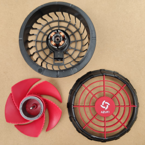 [ Rẻ Vô Địch ] Quạt áo điều hòa 21V AZUKI tháo cánh + Cáp nối không chổi than làm mát cho mùa hè