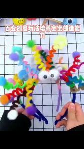 ลวดกำมะหยี่ 100เส้น ขนฟู 28สี DIY ทำดอกไม้ นุ่ม ดัดง่าย ราคาดี ลวดทำดอกไม้ งานประดิษฐ์ สีพาสเทล