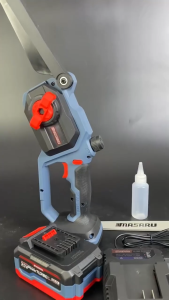 MASARU เลื่อยไฟฟ้าไร้สาย 8 นิ้ว รุ่น SCS-410 เลื่อยตัดไม้แบตเตอรี่ ใช้งานสวน ตัดกิ่ง ตัดไม้ขนาดใหญ่ เลื่อยโซ่ไร้สาย มอเตอร์ Brushless เลื่อยโซ่ไร้สาย MASARU เลื่อยโซ่ไร้สาย Masaru มาซารุ