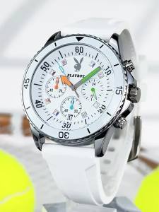 Playboy(PLAYBOY) | Student Waterproof Quartz Watch Silicone