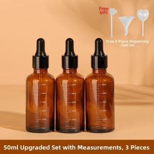 HUAZINIAO | Food Grade Measuring Glass Baby Oil Bottle