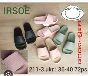 sandal slop irsoe untuk wanita dewasa