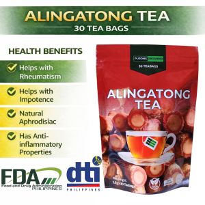 RED ALINGATONG TEA (30 PCS TEABAGS) ALL NATURALS AND NO PRESERVATIVES/ FDA APPROVED/ BY PURONG ORGANIKO HERBAL PRODUCTS