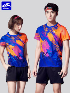 Quick Dry Breathable Badminton Uniform Couple Matching Sports Wear Summer Slim Fit Table Tennis Gym Fitness Clothing Set