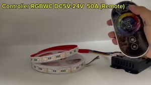 Controller RGBWC DC5-24V 50A (Remote)