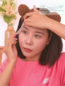JAPAN KAI 5 pcs Eyebrows Shaving Remove Hair Not Easy Scratch Razor Shaper Trimmer Shaver Knife Facial Vellus Easy Use Safety Set Pemotong Penyikat Pisau Pencukur Kening Rambut Bulu Halus Muka 日本進口修眉刀带保护网套初学者刮修剃眉刀安全易用