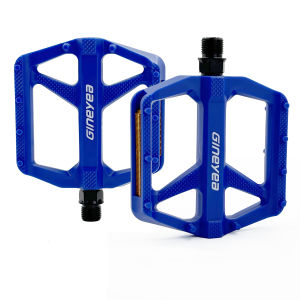 Gineyea Nylon Bicycle Pedals Lighweight DU Bearing Anti-slip large platform Road Bike MTB Bike Pedal Bike accessories.