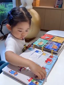 30Pages Busy Book Quiet Book Activity Book Montessori Early Learning Busy Bag for Toddler Children Kids 安静书