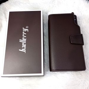 Bundara Do-1002 Desain cakep + kotak Dompet baellerry cakep dompet kulit untuk pria dan wanita