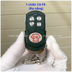 Khoá remote cửa cuốn CH-F9 đa năng sóng 365Mhz dùng cho cả hàng Đài Loan và Hồng Kông.