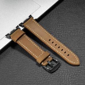 Dây Đeo Đồng Hồ Da Nâu Cổ Điển Dành Cho Samsung Galaxy Watch 46mm 8 Classic 8 44mm 40mm Tương Thích Với Samsung Watch 8 Ultra 2025