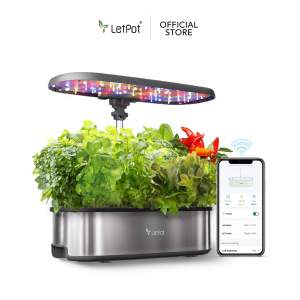 LetPot SE เครื่องปลูกระบบไฮโดรโปนิกส์อัตโนมัติ 12 ช่อง (ควบคุมผ่าน smart mobile app)