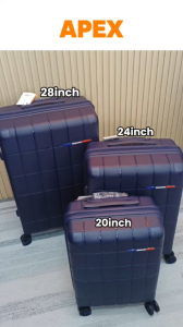 BIG BAG Apex 24"  (PP) Polypropylene Luggage 24 Inch Unbreakable Luggage Bag Travel 24 Inch Suitcase Beg Bagasi