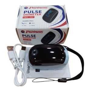 Partners CBPC-P07 Rechargeable Pulse Oximeter — SpO2 PR PI RR (Respiratory Rate) Monitor