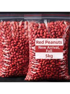 Small Fresh Raw Four Kernel Red Peanuts 5kg