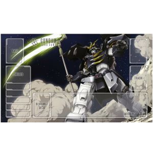 Bandai | BANDAI Anime Gundam Game GCG DIY Card Playmat Aerial Char Zaku 2 Freedom Deathscythe Hobby Collection Gift Toys