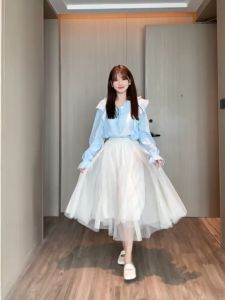 Rok Tutu Panjang Wanita / Rok Midi / Long Skirt Pesta Wedding Premium Wanita