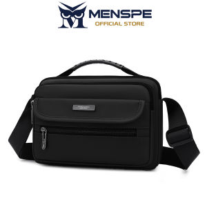 MENSPE Mens Shoulder Bag Handbag Waterproof Messenger Bag Phone Bag Outdoor Casual Bag Travel Bag Business Bag Large Capacity Cross Body Bag Lightweight Bag Leisure Sport Street Bag