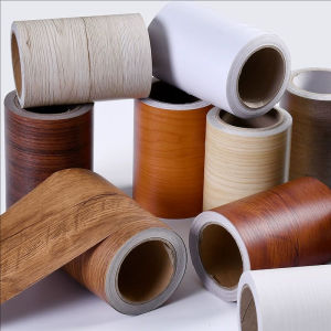 YESPERY 5M Realistic Wood Grain Repair Adhensive Tape Floor Furniture Renovation Skirting Line Sticker Home Decoration Width 8.3cm