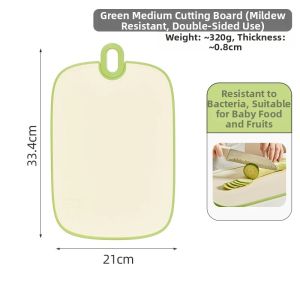 youqin | Anti-Mold Antibacterial Plastic Cutting Board for Home & Baby Food