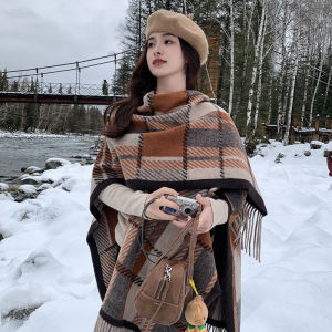 XUANXUAN | Womens Shawl Cardigan Air Conditioned Office Warmth Fashionable Tassel Polyester Fiber Summer 2024 Multi-Functional Wrap