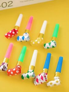 Blowout Whistles Kids Noice Maker Blowers Blowouts Wisel Baby Toys Goody Horns Props Birthday Party Whistle Random Color