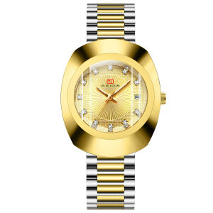 แบรนด์หรูผู้ชายนาฬิกาแฟชั่น 40mm Diamond Dial 3Bar กันน้ําสแตนเลสสตีลควอตซ์นาฬิกาข้อมือสําหรับ Man