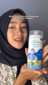 AZALEA Hijab Shampoo 170ml Perawatan Rambut Anti Ketombe / Dandruff With Zaitun Oil & Citrus Extract