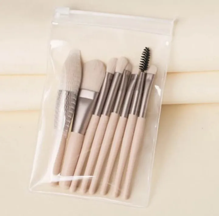8%20Makeup%20Brush%20Set%20Foundation%20Eyeshadow%20Blush%20Beauty%20Makeup%20Tools%20Soft%20Hair%20Genuine%20Super%20Soft%20Portable%20Cheap%20Full%20Set%20-%20Image%205
