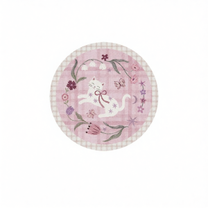 YUNHAOBUYI | Round Multi-Purpose Carpet for Study Chair and Childrens Room Floor Mat