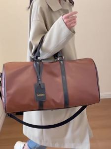 High-quality Soft Leather Travel Bag