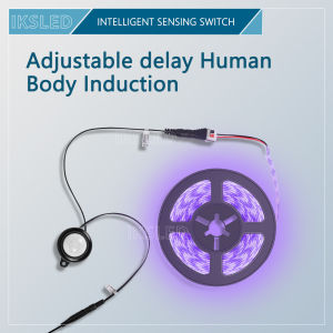 PIR Motion Sensor SwitchDC6V-24V 2A PIR Infrared Motion Human Body Sensor Detector SwitchLight Sensor Adjustable for LED Strip