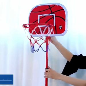 GSE Basketball Hoop Portable Basketball Hoop Adjustable Basketball System Indoor Outdoor Play for Kids