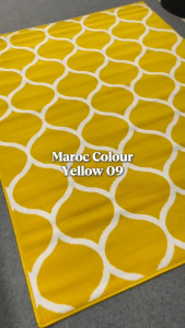 MAROC Karpet Lantai 160x210 Y09 Yellow