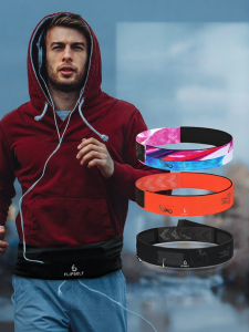 Magic Tape Sports Waist Bag for Running and Storage