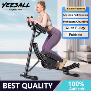 【COD】Abdominal Exercise Machine abs machine exercise ABS CruncherRotatable Kneeling Pad Roller Coaster Abdominal Machine AB Trainers Exercise Abs,ab machine Exercise Waist fitness equipment