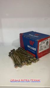 Baut Sekrup Roofing Baja Ringan 12x100mm Wilson Per 50 PCS