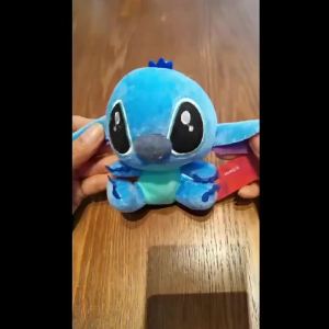 Bandai | ## 10cm Cute Stitch Plush Doll Soft Cartoon Figure from Lilo & Stitch Birthday Gift Plush Pendant for Home & Room Decoration